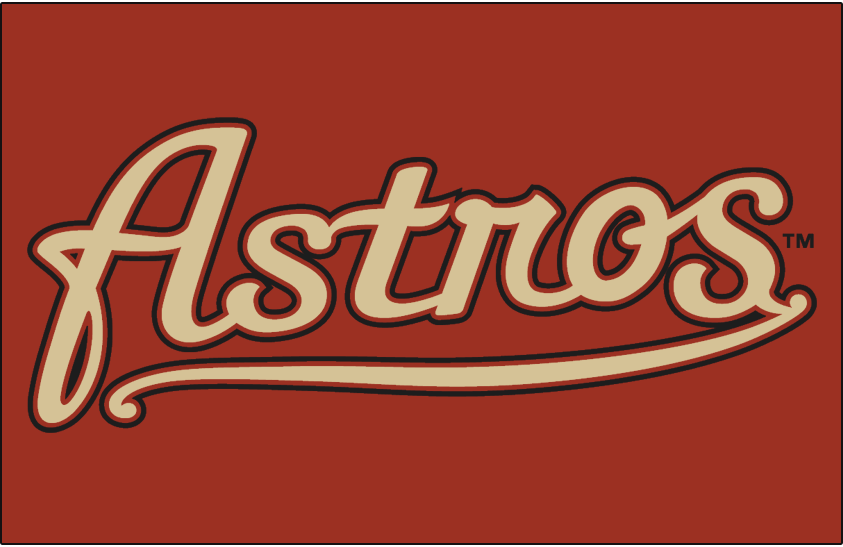 Houston Astros 2002-2012 Jersey Logo iron on transfers for T-shirts